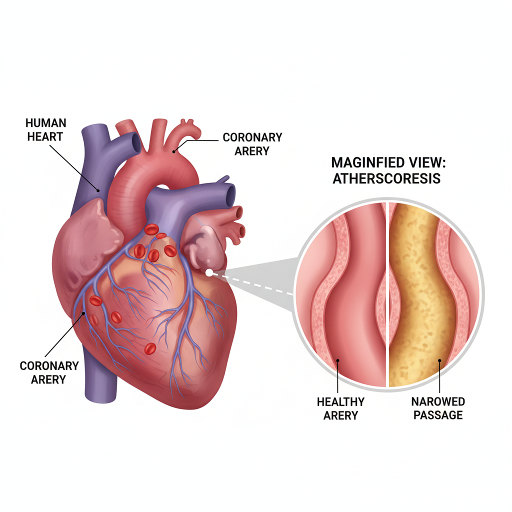 از آنژین تا حمله قلبی (CHD)