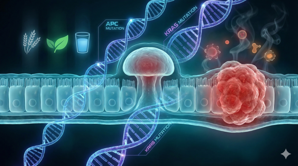 گزارش جامع پاتوبیولوژی و اپیدمیولوژی مولکولی سرطان کولورکتال