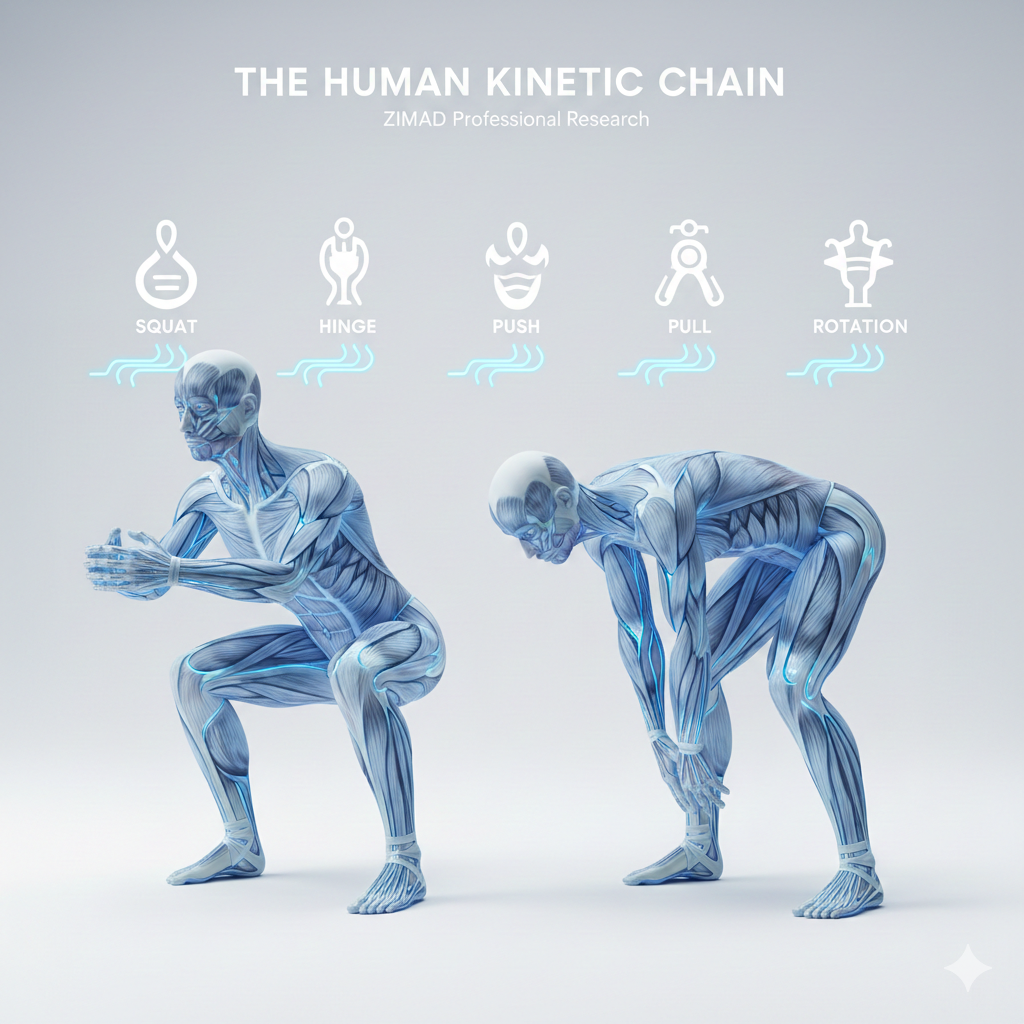 الگوهای حرکتی شش‌گانه انسان